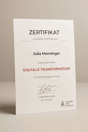 Zertifikat Preview